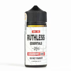 Ruthless Essentials - Scrawberry on Ice 100mL Frosty Menthol