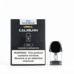 Uwell Caliburn A3 Replacement Pods - Top Fill 4-Pack