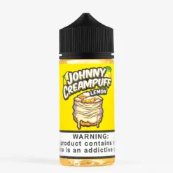 Johnny Creampuff Lemon E-Juice 100mL Pre-Steeped